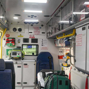 Ambulance inside 